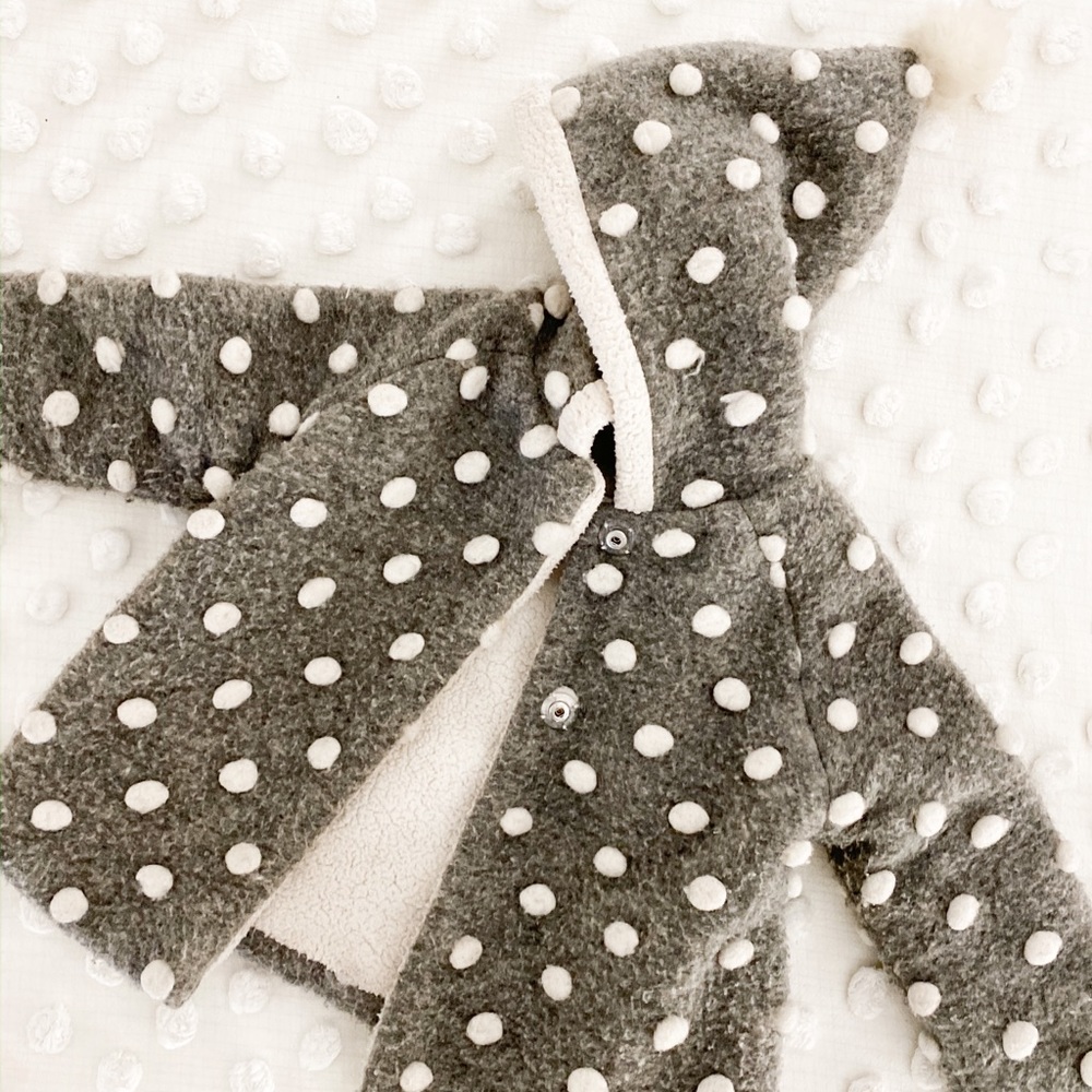 ZARA KIDS DOTTY JACKET